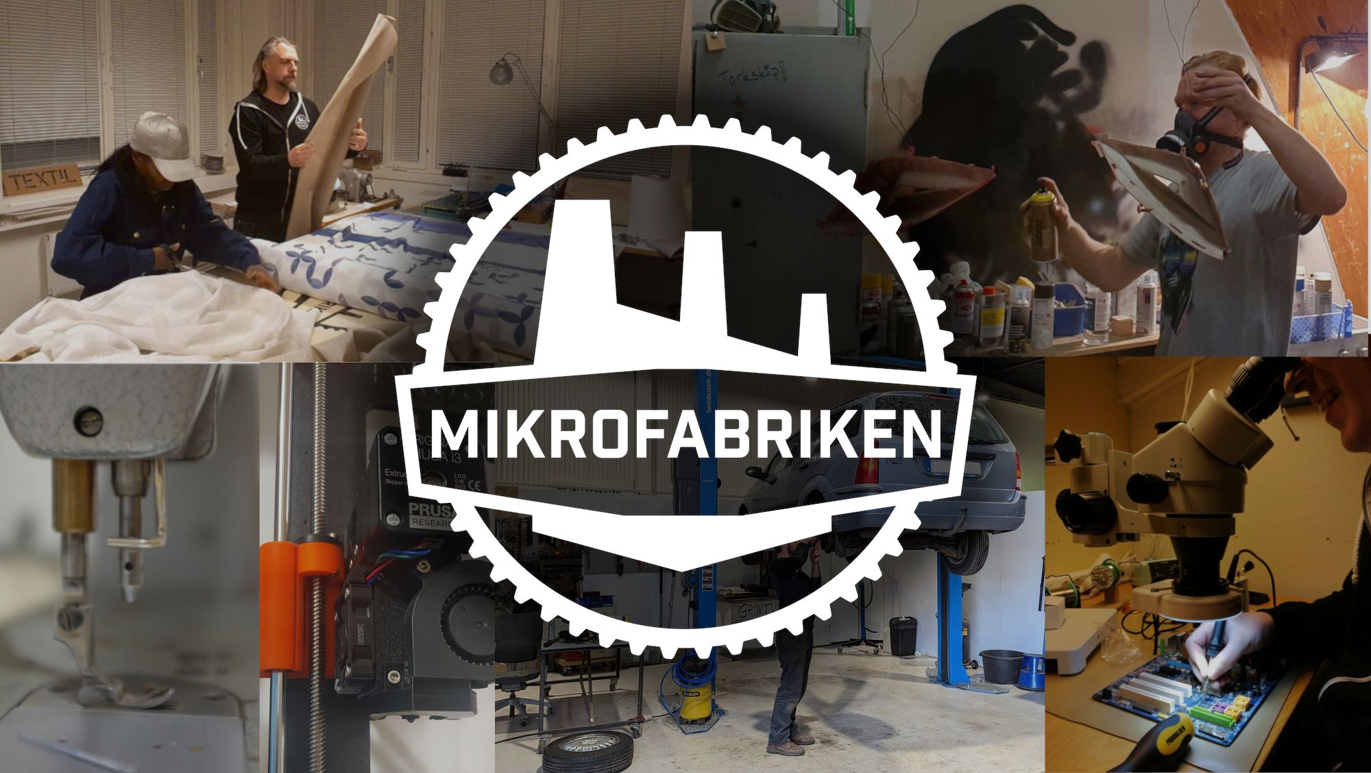 Mikrofabriken collage